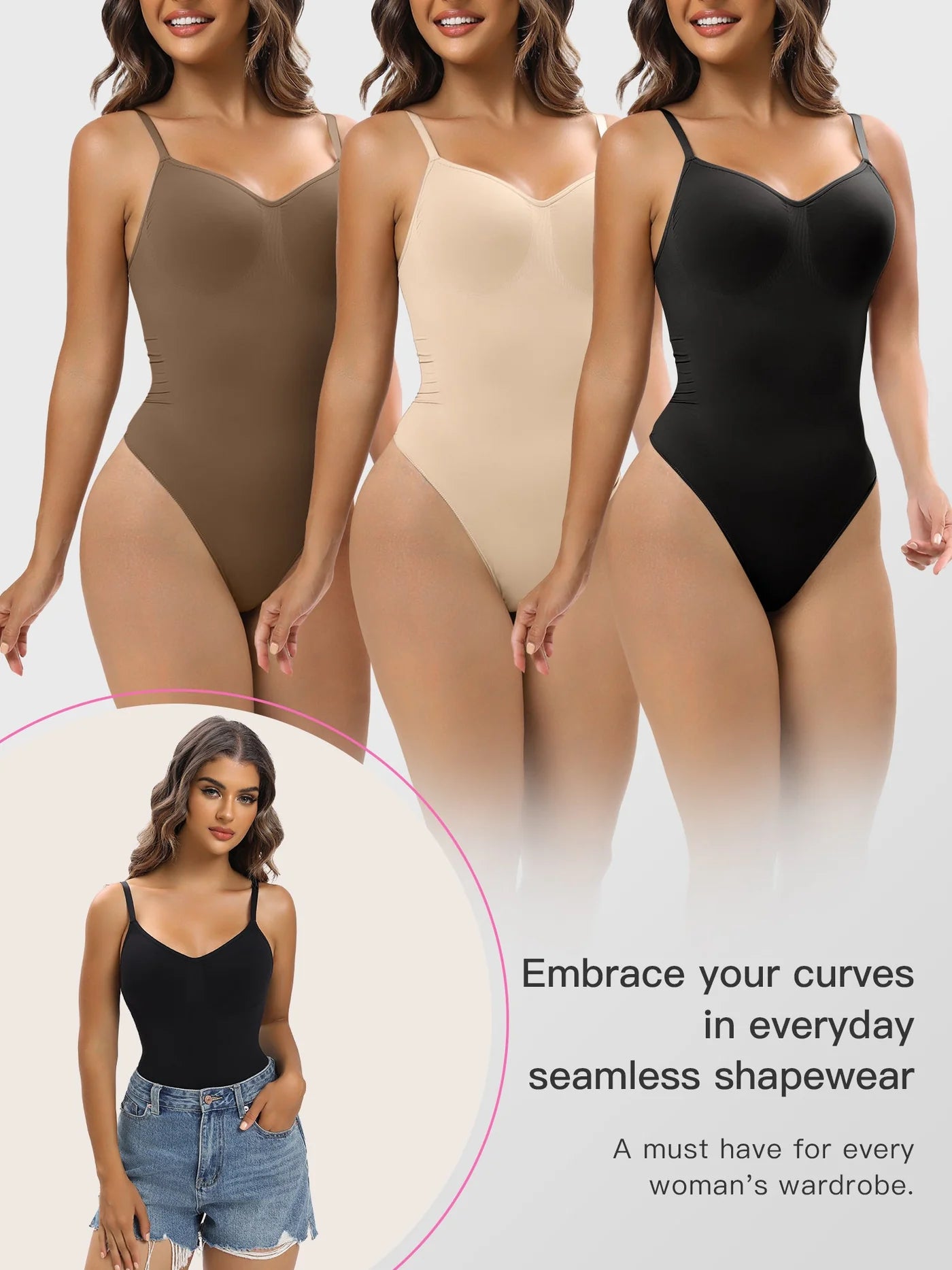Sculpting Seamless Bodysuit Thong