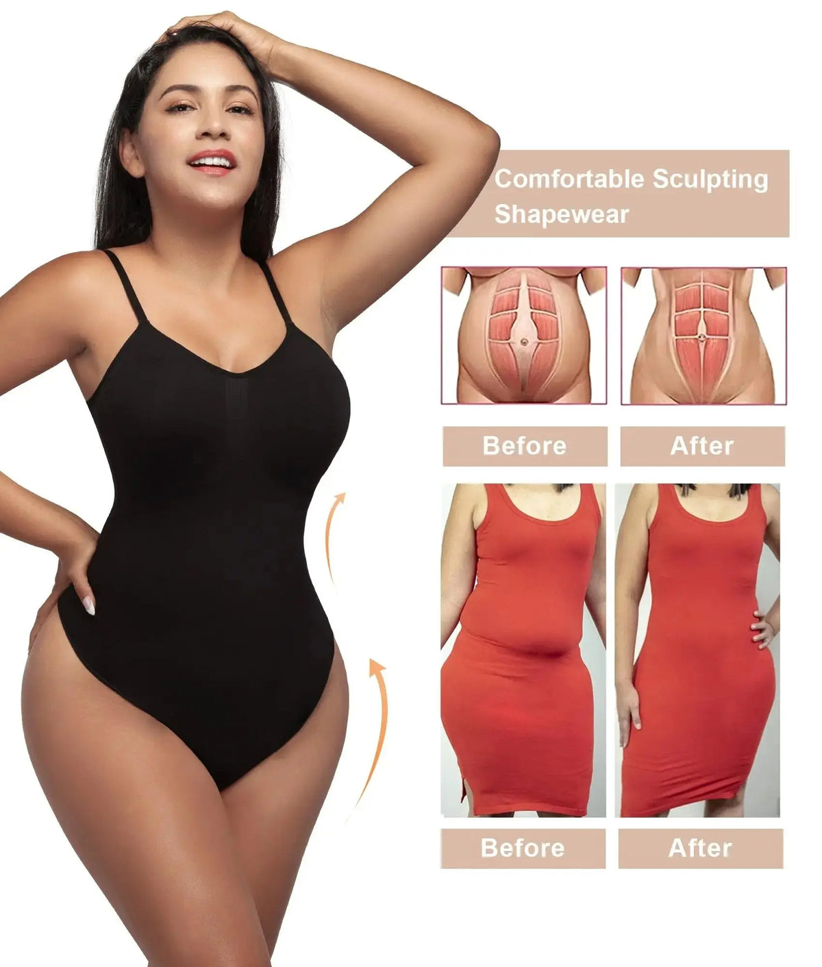 Sculpting Seamless Bodysuit Thong