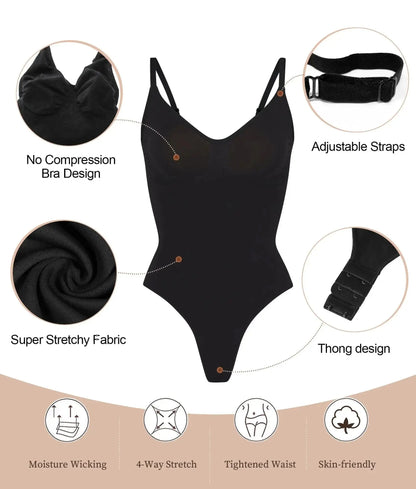 Sculpting Seamless Bodysuit Thong